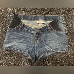 Isabel Maternity by Ingrid & Isabel Blue Jean Shorts